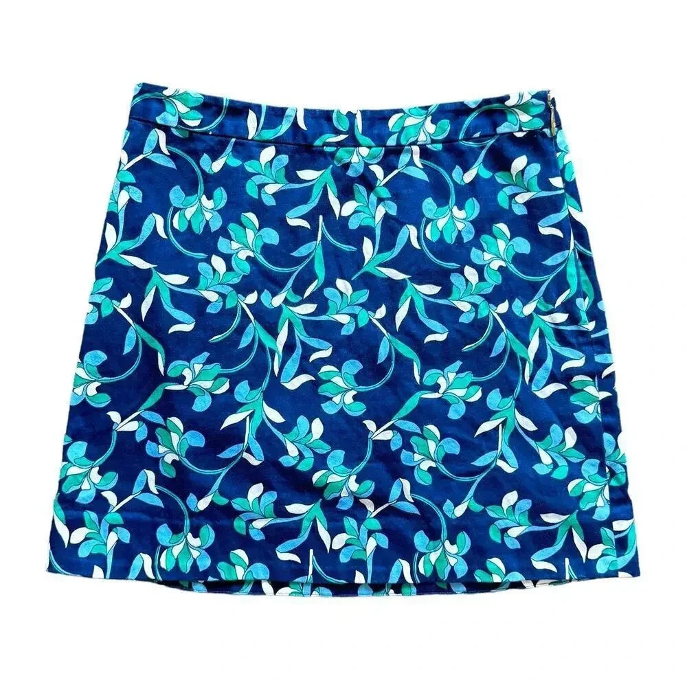 Draper James Graceland Floral Preppy Feminine Casual A-Line Skirt Size 4 - Picture 2 of 7